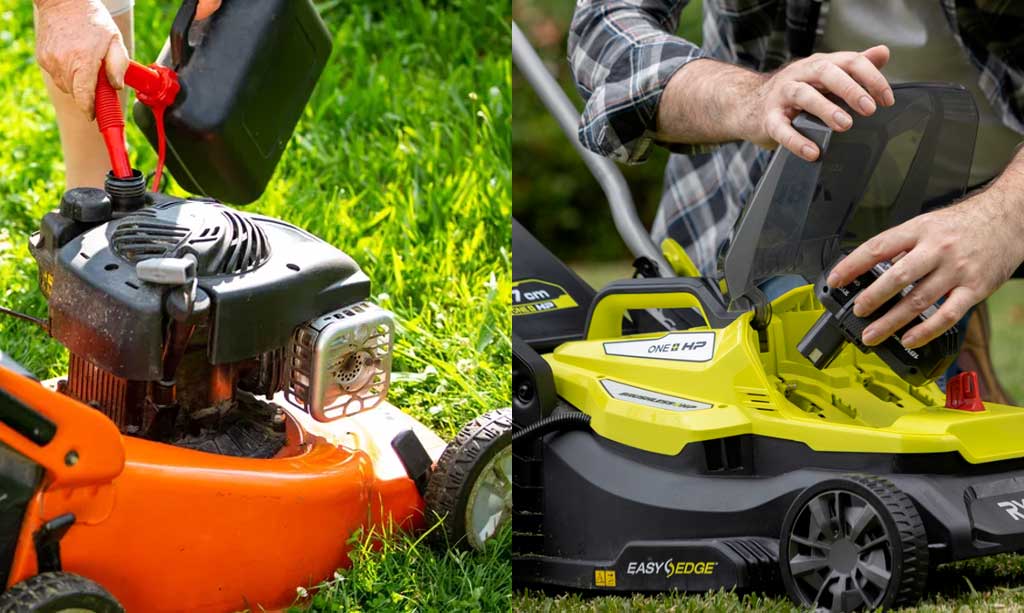 Petrol or Battery Powered Garden Tools? What is best?